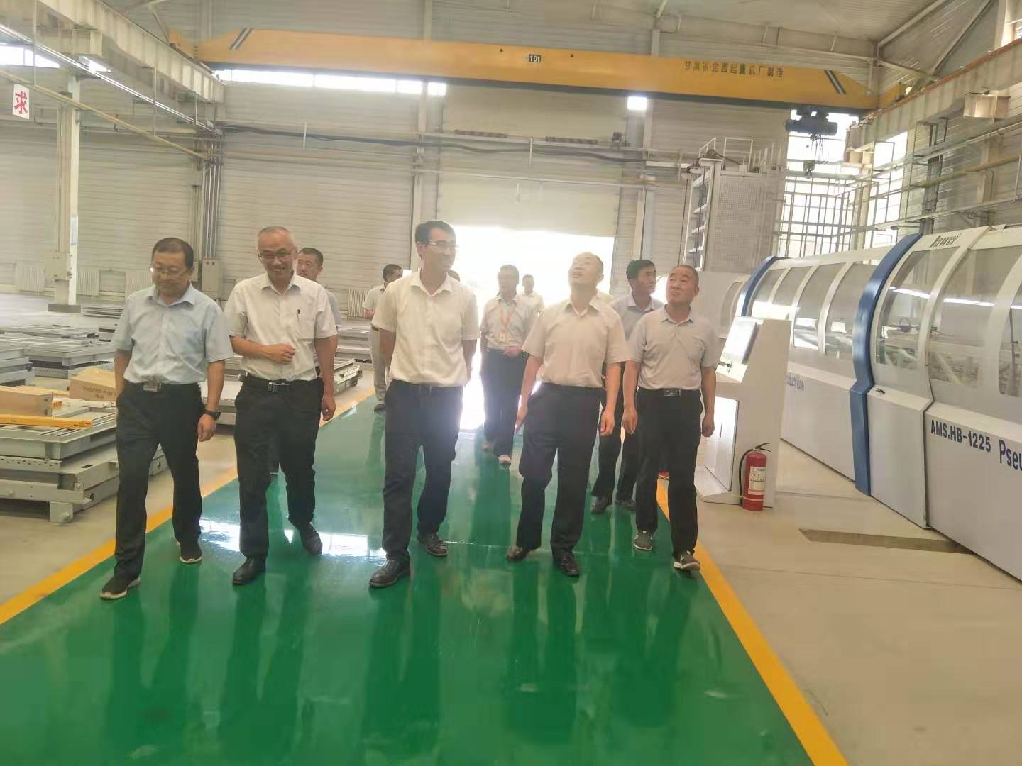 天津市社会发动专项事情组办公室一行旅行考察“拉斯维加斯游戏3499·伊士顿”电梯厂